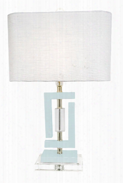 Carlsbad Accent Lamp In Blue Design By Couture Lamps