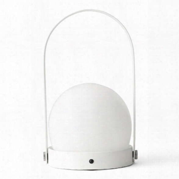 Carrie Portable Led Lamp In White Design By Menu