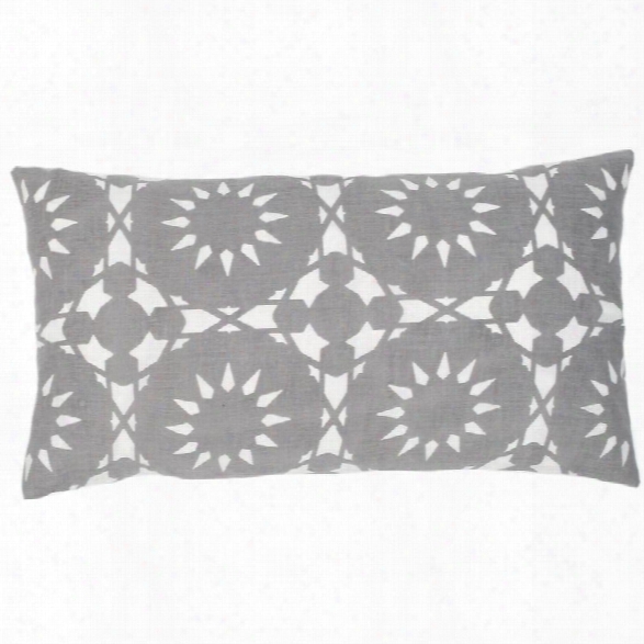 Casablanca Grey Lumbar Pillow Design By Allem Studio