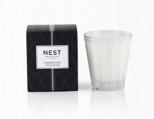 Cashmere Suede Classic Candle Candle Design By Nest Fragrances