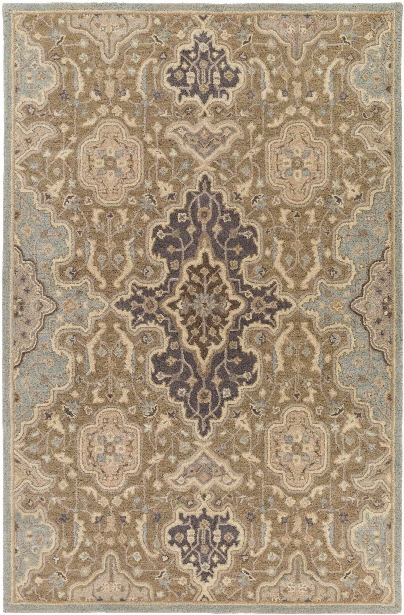 Castello Rug In Taupe & Camel Design By Surya