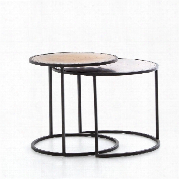 Catalina Nesting Tables In Rustic Black