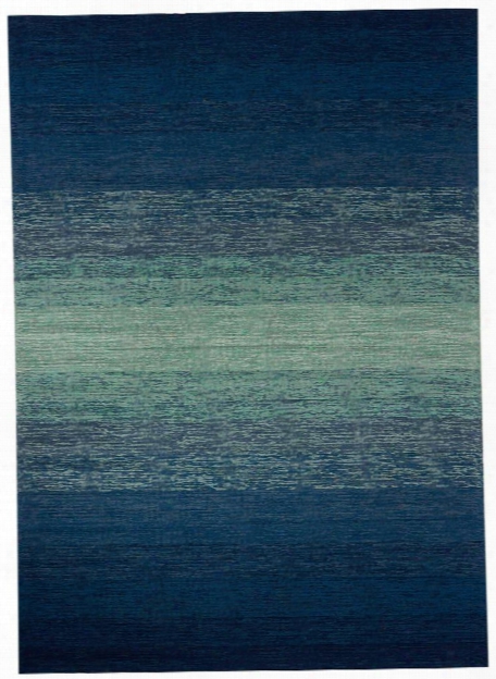 Catalina Rug In Majolica Blue & Feldspar Design By Jaipur