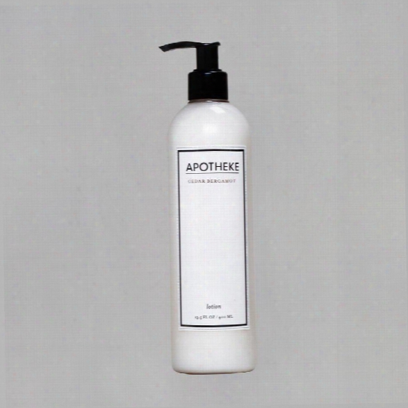 Cedar Bergamot Lotion Design By Apotheke