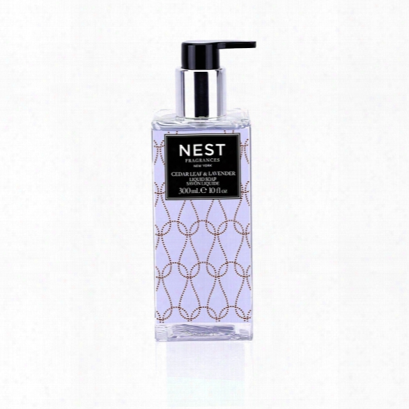 Cedar Leaf & Lavender Liquid Soap Design By Nest Fragrances