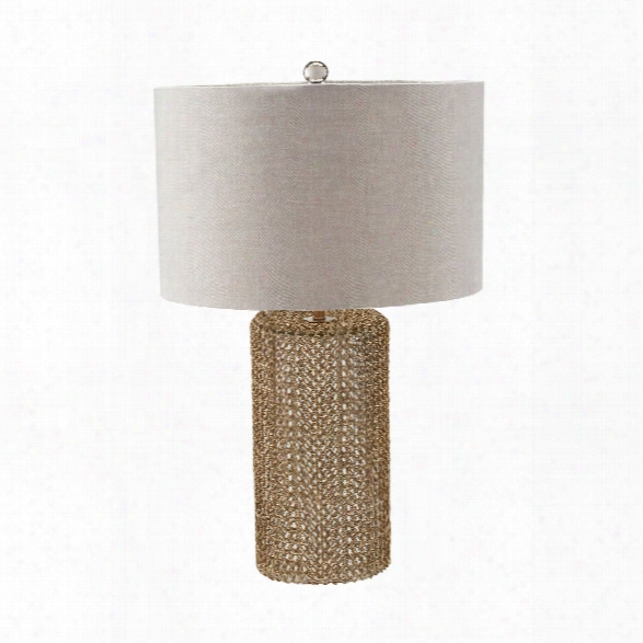 Chain Mail Raindrop Table Lamp Design By Lazy Susan