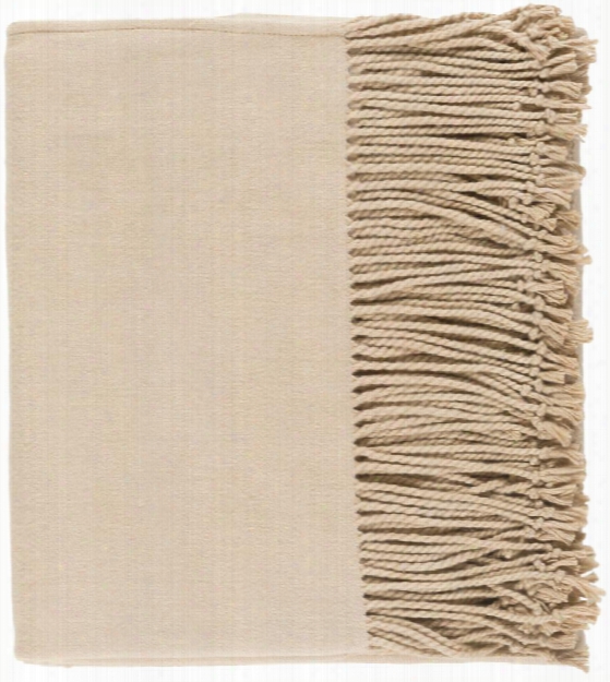 Chantel Throw Blankets In Tan Color By Surya