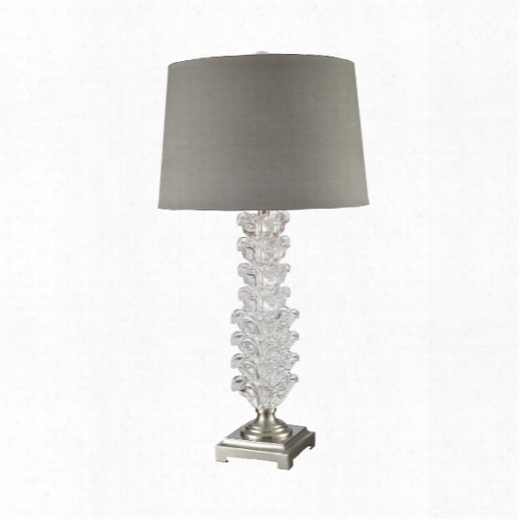 Chateau De Chantilly Brushed Steel Table Lamp Design By Lazy Susan
