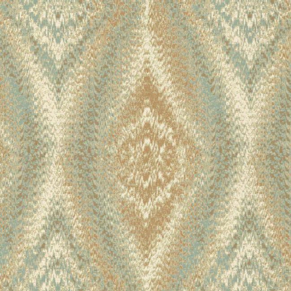 Chaucer Wallpaper In Aqua And Beige Design By Carey Lind For York Wallcoverings