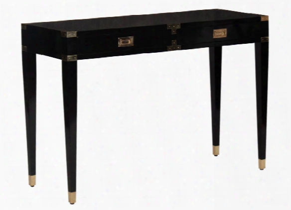 Chiba Console Table In Ebony Lacquer Design By Selamat