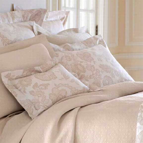 Chinois Damask Sandston Pillowsham Design By Luxe