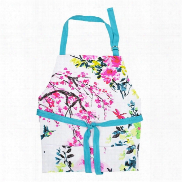 Chinoiserie Peony Apron Design By Designers Guild