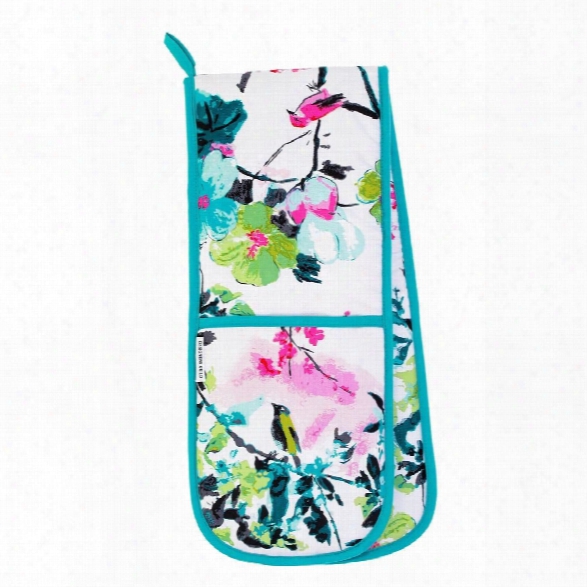 Chinoiserie Peony Double Oven Glove Design By Designers Gui Ld