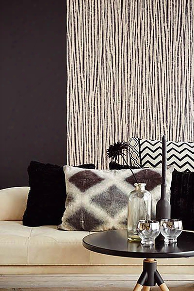 Chios Charcoal Graphic Wallpaper From The Savor Collection By Brewster Home Fashions