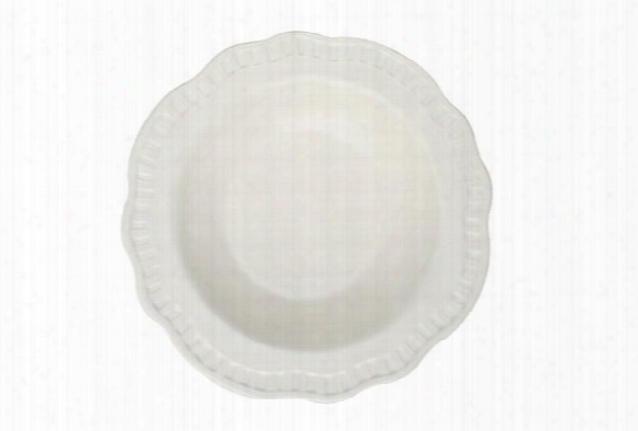 Ciara Pasta Bowl In Matte White Design By Canvas