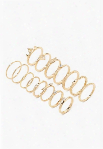 Arrow Midi Ring Set