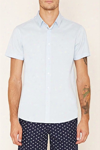 Buttoned Cotton-blend Shirt