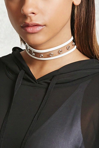 Clear Grommet Choker