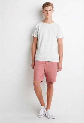 Cotton Canvas Shorts