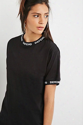 Defend Paris Graphic Trim Tee