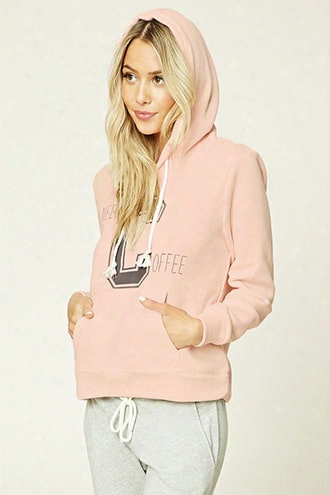 Fleece Knit Graphic Pj Hoodie