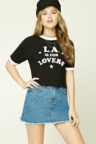 La Is For Lovers Ringer Tee