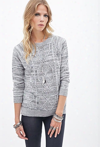 Marled Crew Neck Sweater