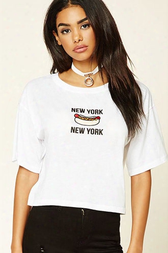 New York Hot Dog Graphic Tee