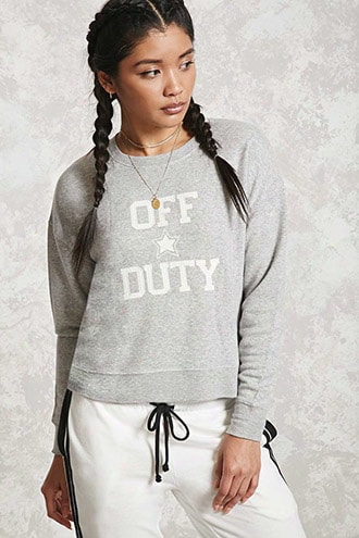 Off Duty Graphic Sweatshirt