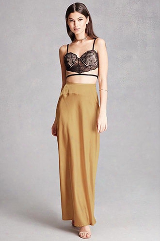 Satin Maxi Skirt