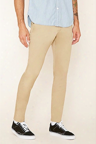 Slim Fit Cotton-blend Pants