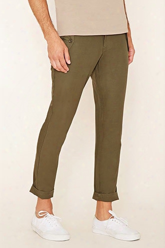 Slim Fit Cotton Pants