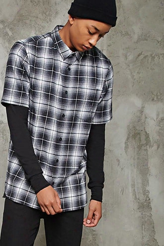 Slim-fit Flannel Shirt