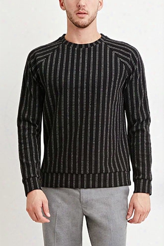 Striped Raglan Pullover