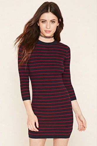 Striped Sweater Dress