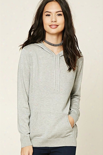 Sweater Knit Hoodie