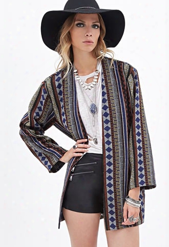 Tribal Pattern Cardigan