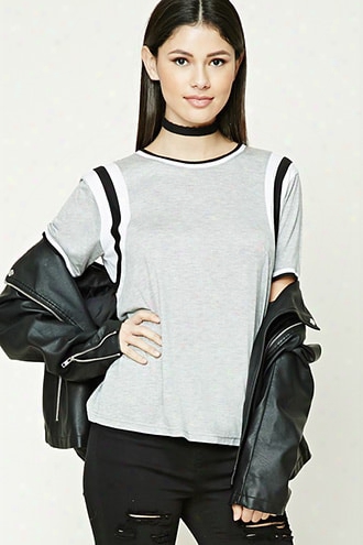 Varsity Striped Dolman Top