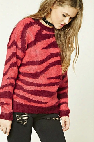 Zebra Pattern Sweater