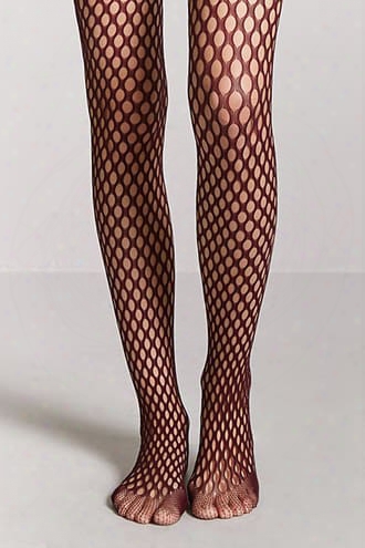 Circle Fishnet Tights