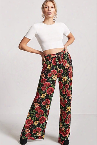 Contemporary Floral Pants