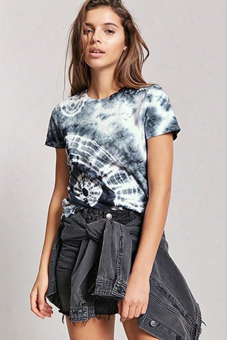 Crew Neck Tie-dye Tee