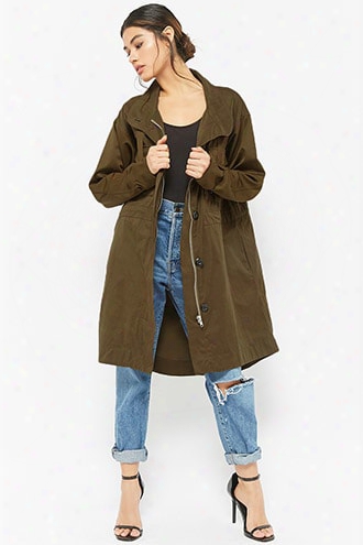 Drawstring Utility Jacket