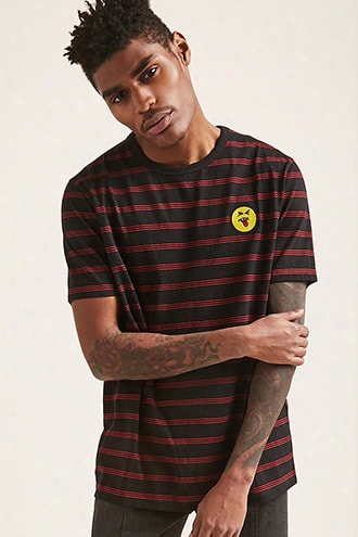 Emoji Graphic Stripe Tee