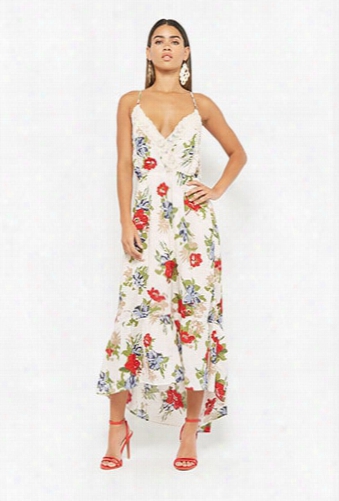 Floral High-low Dress