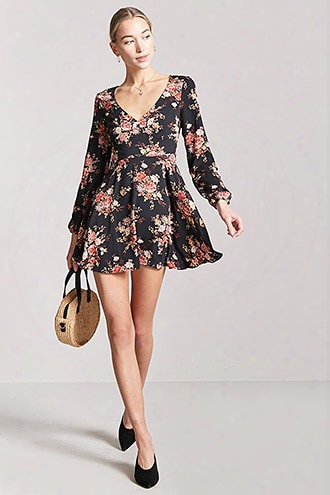 Floral Woven Mini Dress