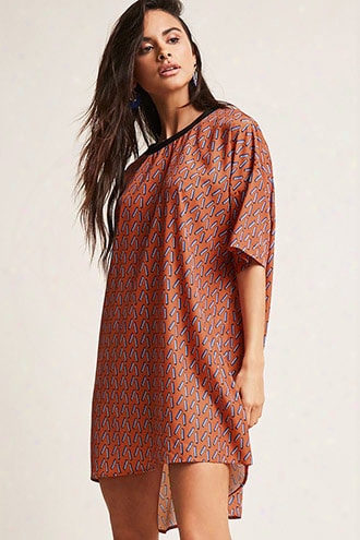 Geo High-low Dress