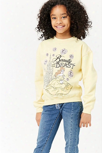 Girls Beauty And The Beast Graphic Sweatshirt (kids)