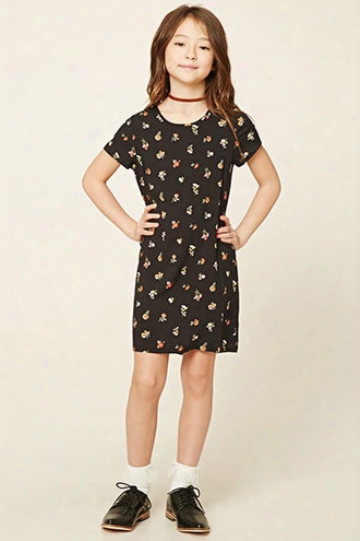 Girls Floral Woven Dress (kids)