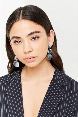 Houndstooth Drop Earrings